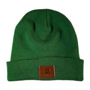 Green John Deere Hat Licensed Stretchy Stocking Beanie One Size Stretchy